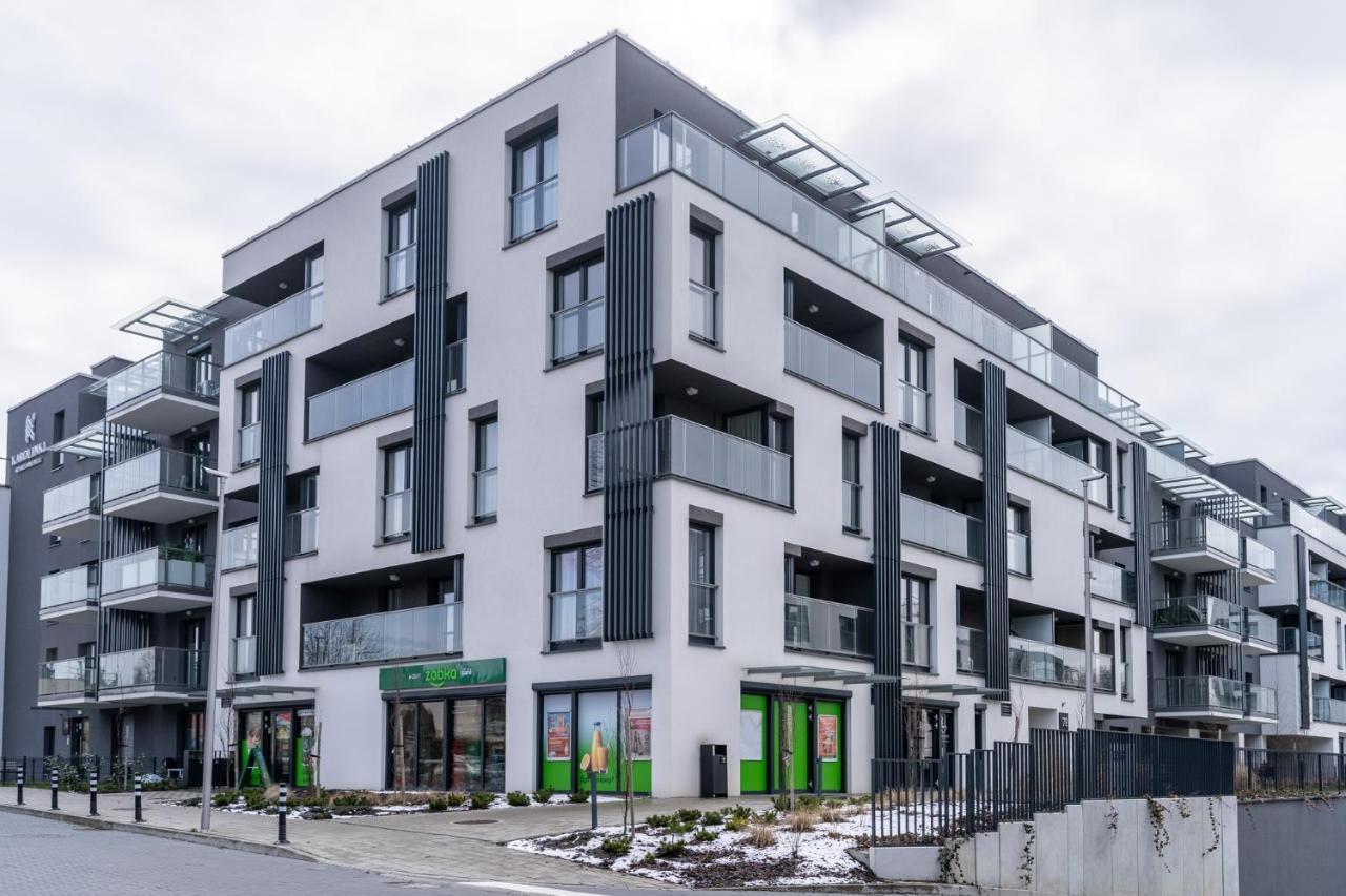 Lotte Apartment - Parking Podziemny, Osiedle Strzezone Gliwice Eksteriør bilde