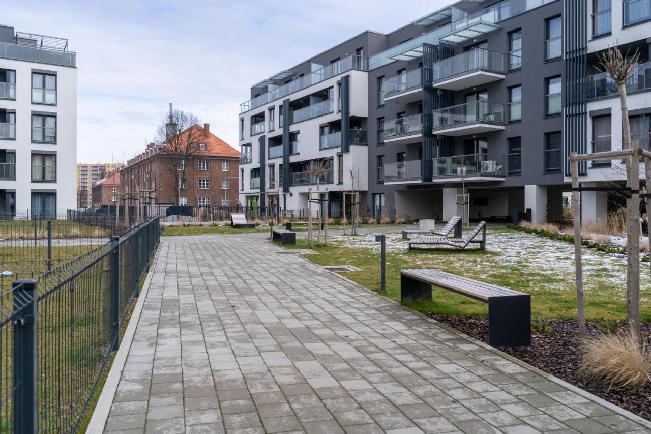 Lotte Apartment - Parking Podziemny, Osiedle Strzezone Gliwice Eksteriør bilde