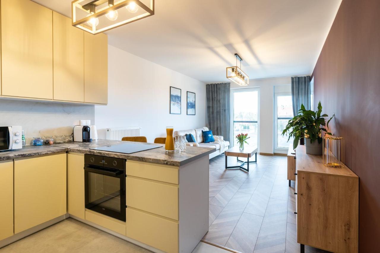 Lotte Apartment - Parking Podziemny, Osiedle Strzezone Gliwice Eksteriør bilde